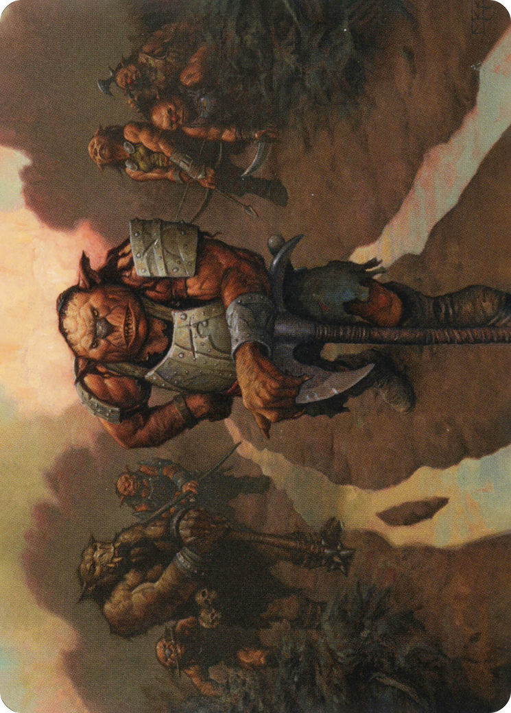 Hobgoblin Bandit Lord // Hobgoblin (AAFR-030) - Adventures in the Forgotten Realms Art Series (Borderless) Foil