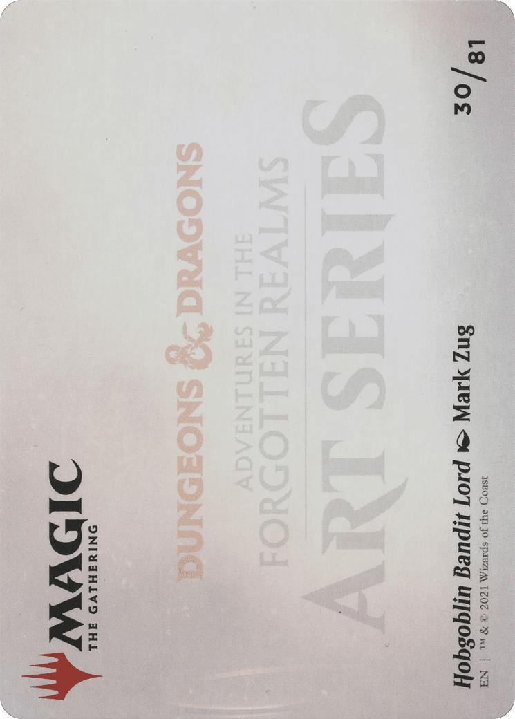 Hobgoblin Bandit Lord // Hobgoblin (AAFR-030) - Adventures in the Forgotten Realms Art Series (Borderless) Foil