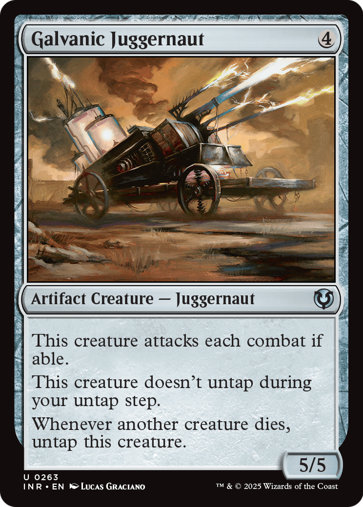 Galvanic Juggernaut (-263) [Innistrad Remastered]