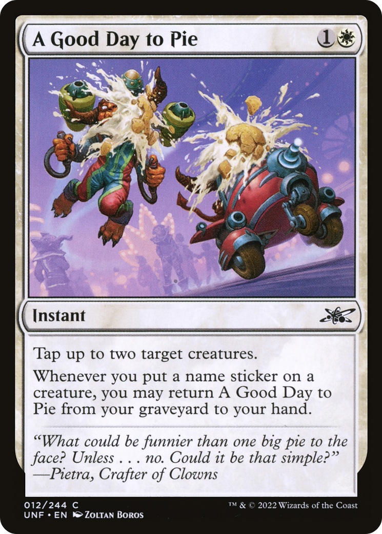 A Good Day to Pie [Unfinity] Foil