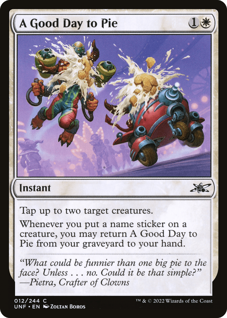 A Good Day to Pie [Unfinity] Foil