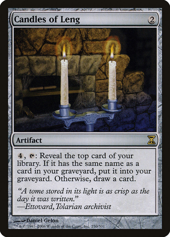 Candles of Leng 250/301 (Time Spiral) 