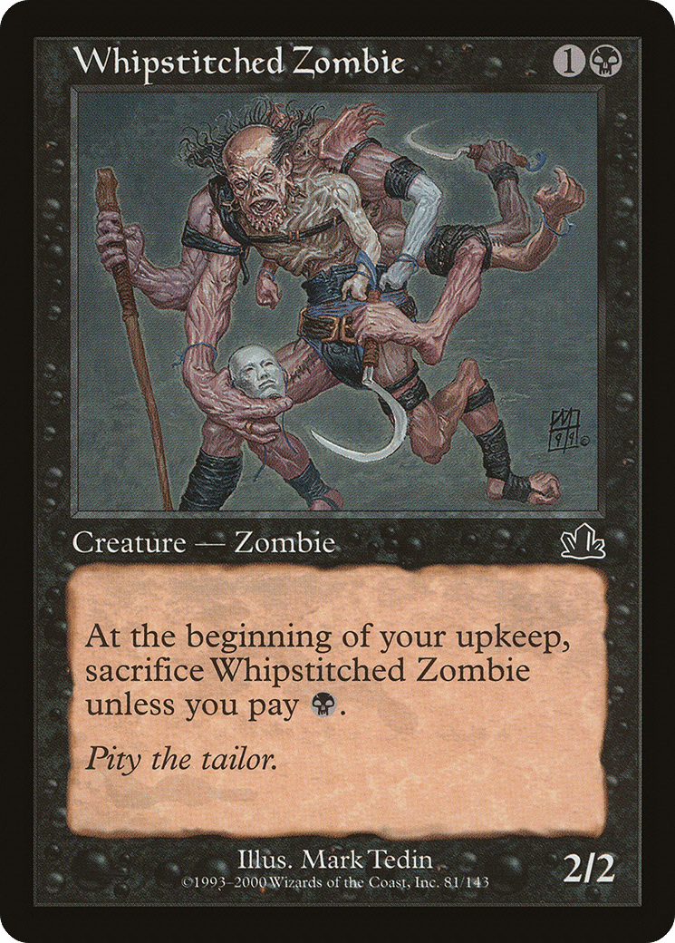 Whipstitched Zombie [Prophecy] Foil