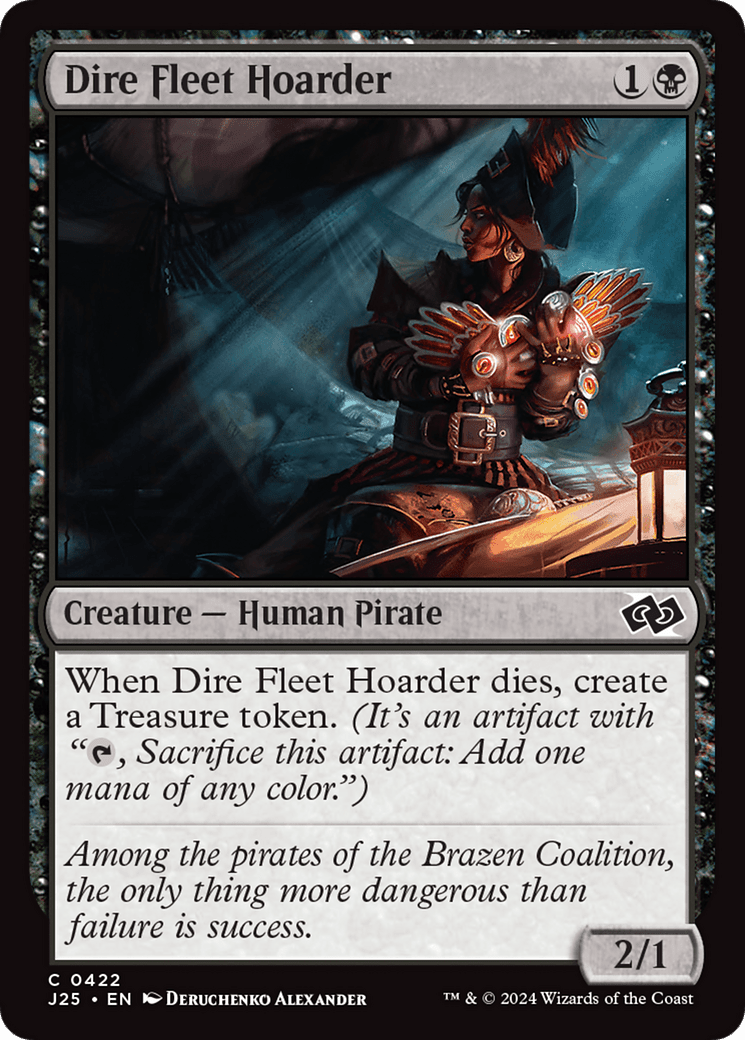 Dire Fleet Hoarder (J25-422) - Foundations Jumpstart