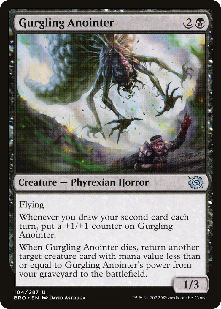 Gurgling Anointer [The Brothers' War] Foil