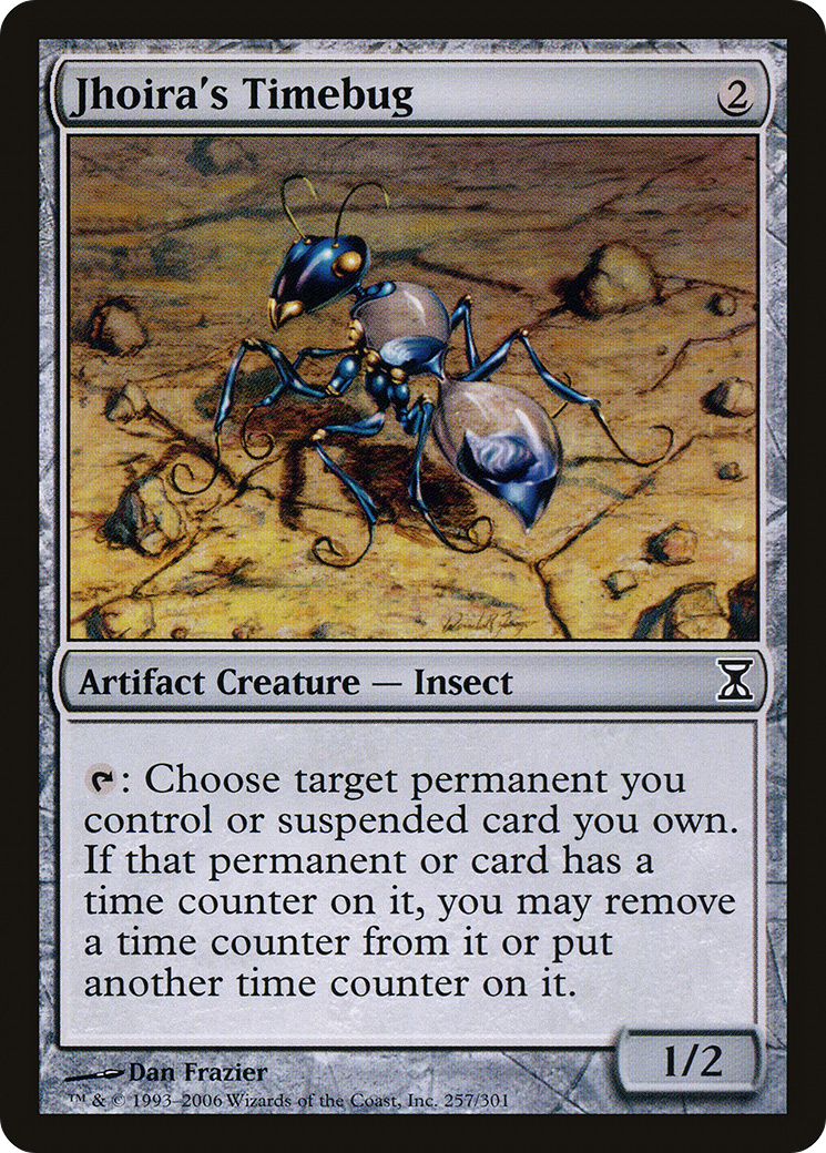 Jhoira's Timebug [Time Spiral] Foil
