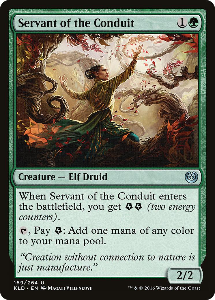 Servant of the Conduit [Kaladesh] Foil