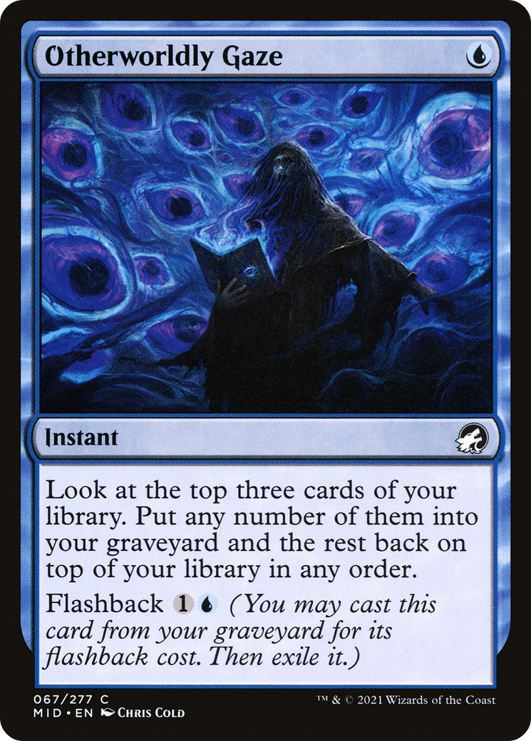 Otherworldly Gaze [Innistrad: Midnight Hunt] Foil