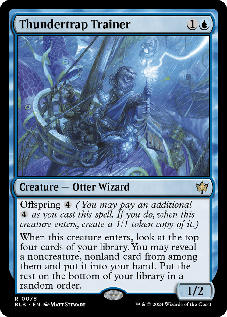 Thundertrap Trainer [Bloomburrow] Foil