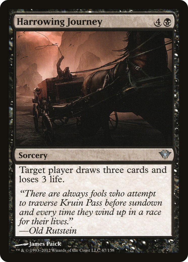 Harrowing Journey [Dark Ascension] Foil