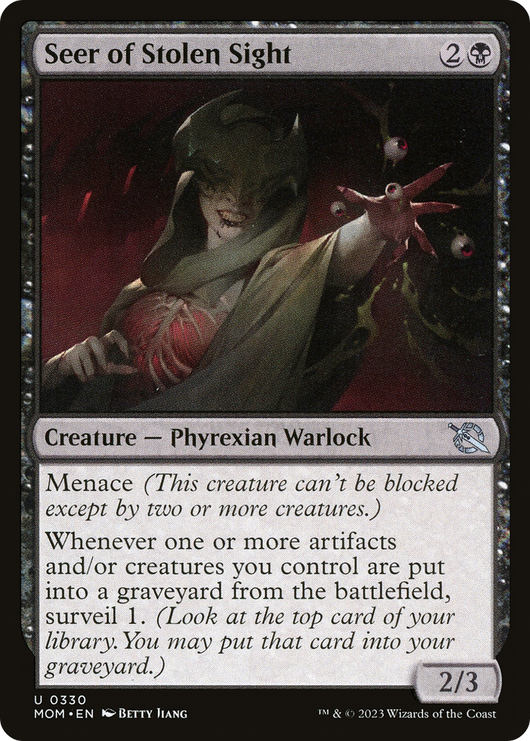 Seer of Stolen Sight [March of the Machine] Foil