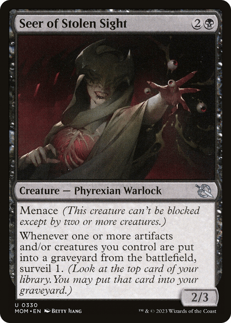 Seer of Stolen Sight [March of the Machine] Foil