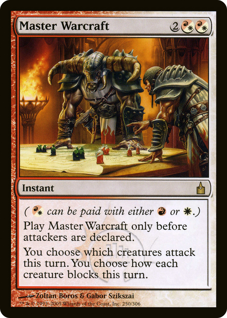 Master Warcraft [Ravnica: City of Guilds] Foil