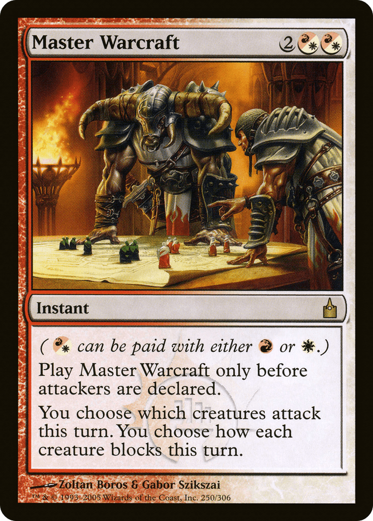 Master Warcraft [Ravnica: City of Guilds] Foil