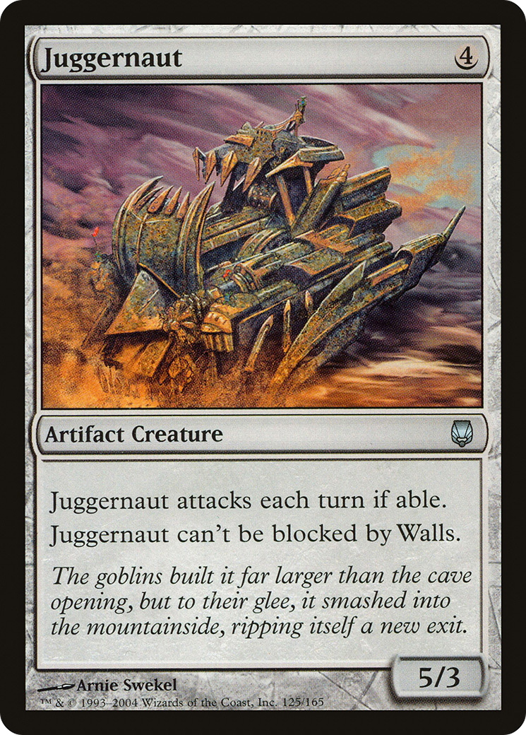 Juggernaut [Darksteel] Foil