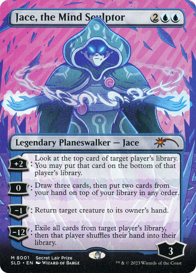 Jace, the Mind Sculptor (Borderless) [Secret Lair Drop Promos] Foil