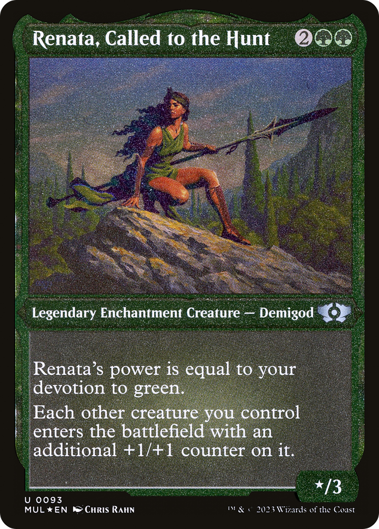 Renata, Called to the Hunt (Foil Etched) |  Foil (093) [Multiverse Legends]
