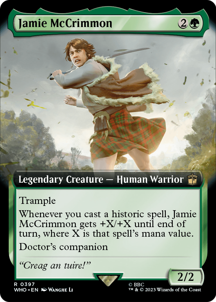 Jamie McCrimmon (Extended Art) [Doctor Who] Foil