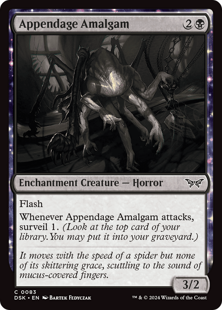 Appendage Amalgam [Duskmourn: House of Horror] Foil