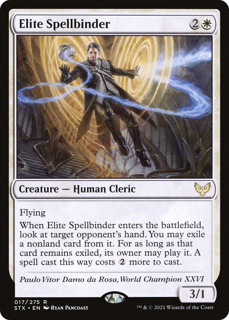 Elite Spellbinder [Strixhaven: School of Mages] Foil