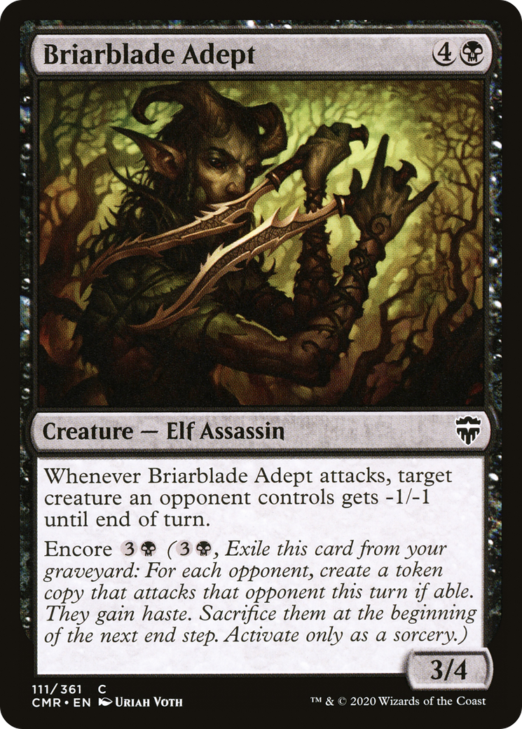 Briarblade Adept [Commander Legends] Foil