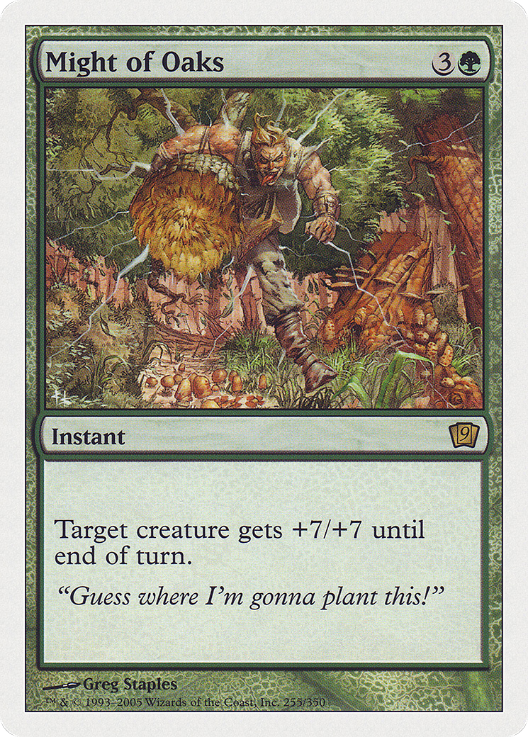 Might of Oaks [Ninth Edition] Foil