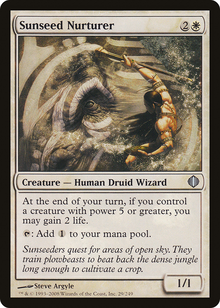 Sunseed Nurturer [Shards of Alara] Foil
