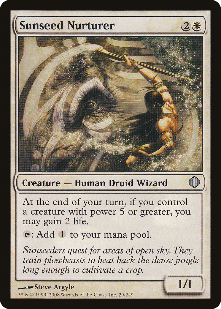 Sunseed Nurturer [Shards of Alara] Foil