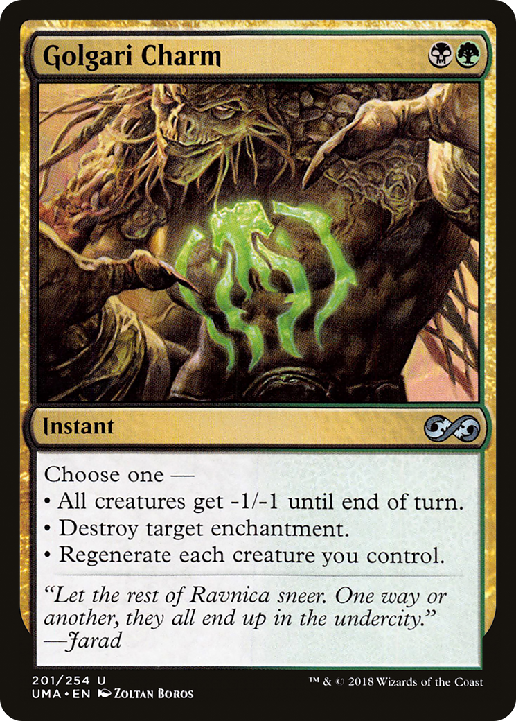 Golgari Charm [Ultimate Masters] Foil