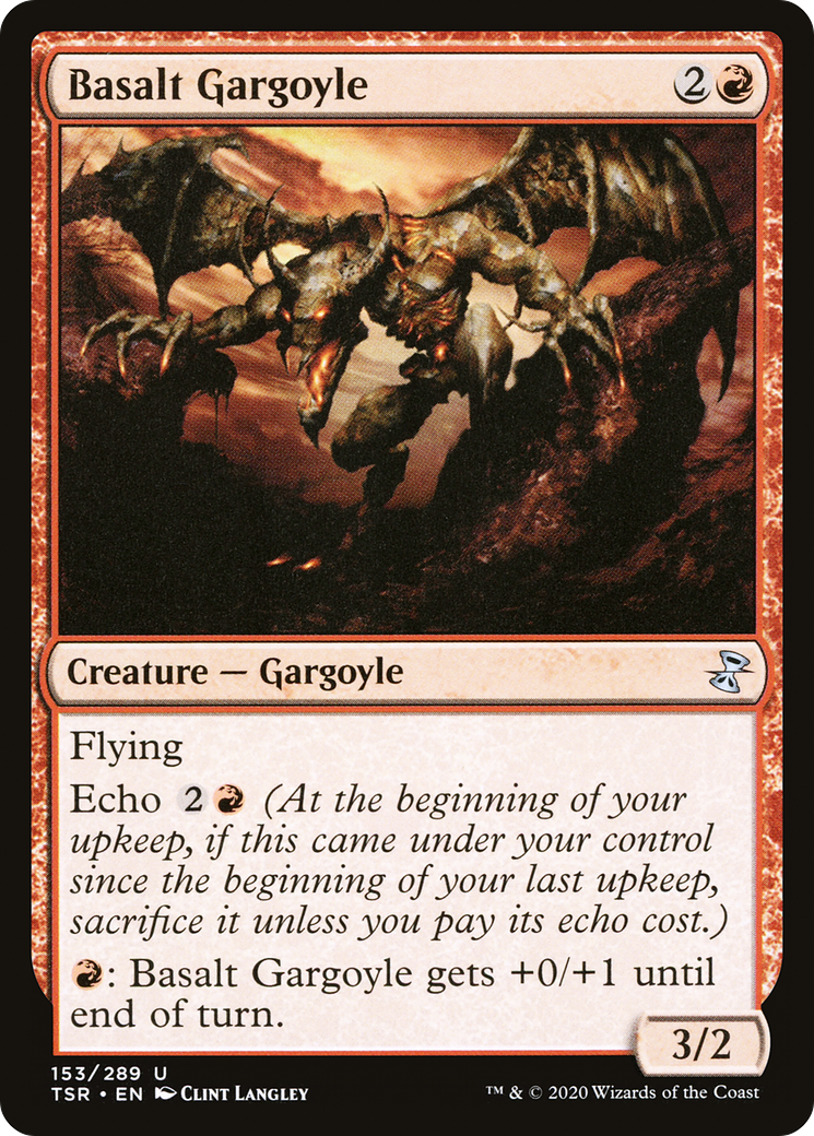 Basalt Gargoyle [Time Spiral Remastered] Foil