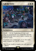 Call for Unity 163/347 (Commander: The Lord of the Rings: Tales of Middle-earth) 
