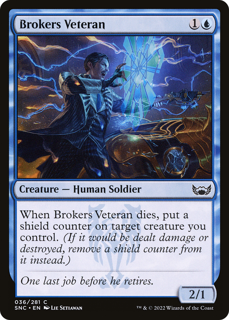 Brokers Veteran [Streets of New Capenna] Foil