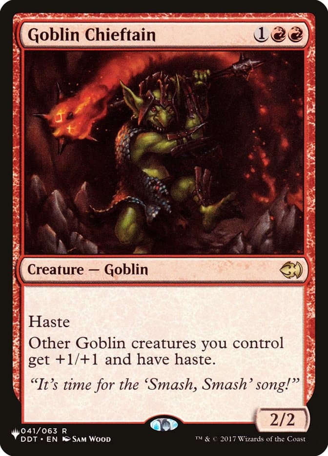Goblin Chieftain |  (DDT-41) [The List]