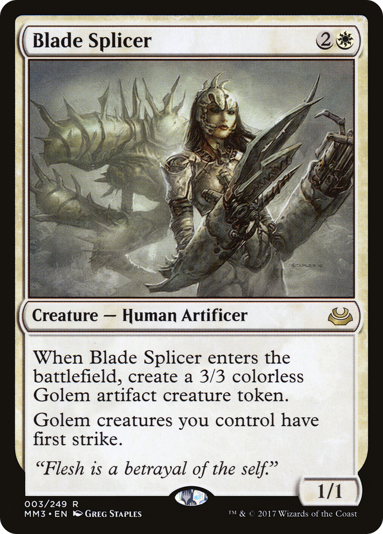Blade Splicer [Modern Masters 2017] Foil