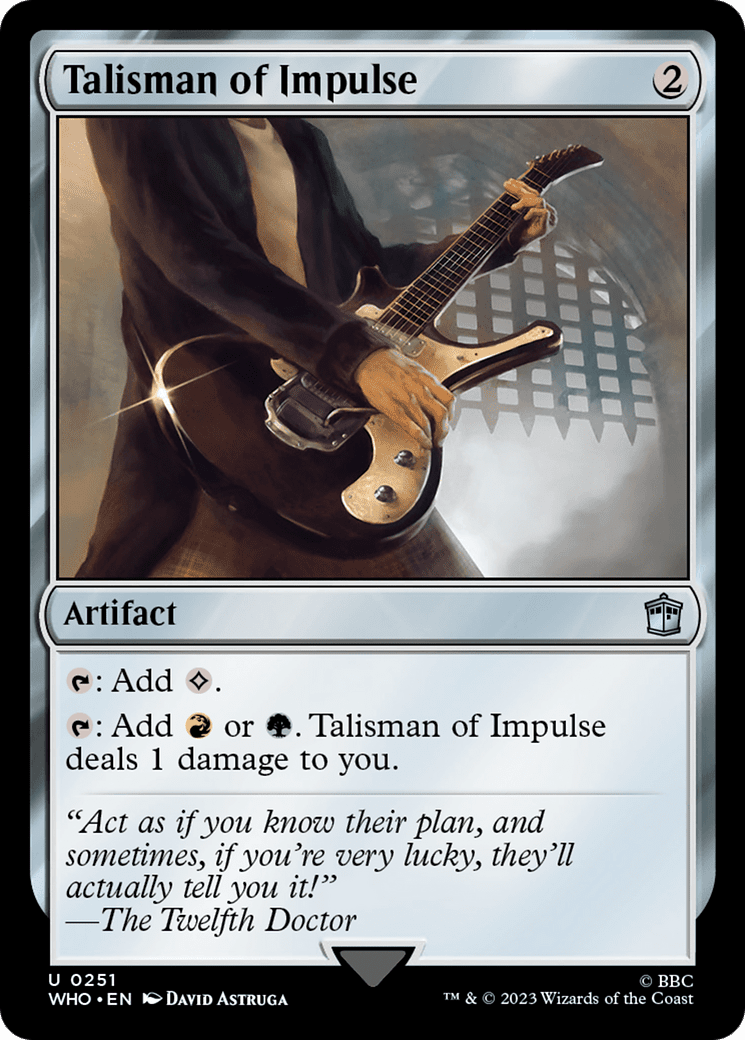 Talisman of Impulse [Doctor Who] Foil