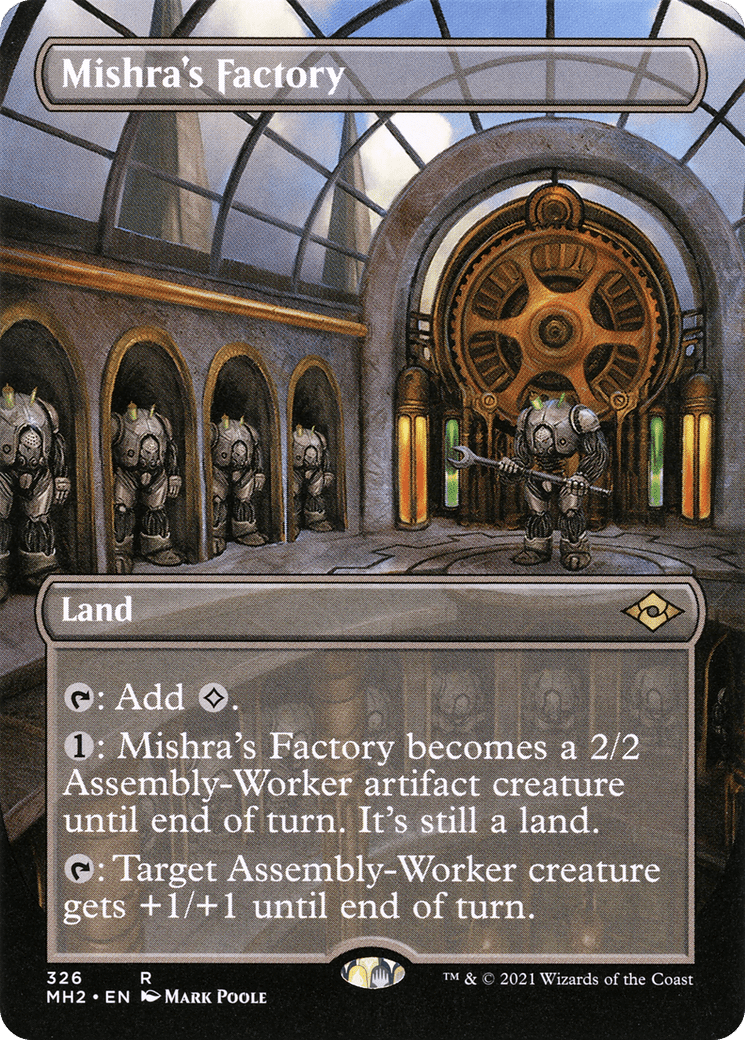 Mishra's Factory (Borderless Alternate Art) [Modern Horizons 2] Foil