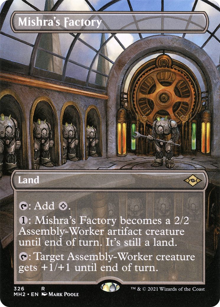 Mishra's Factory (Borderless Alternate Art) [Modern Horizons 2] Foil