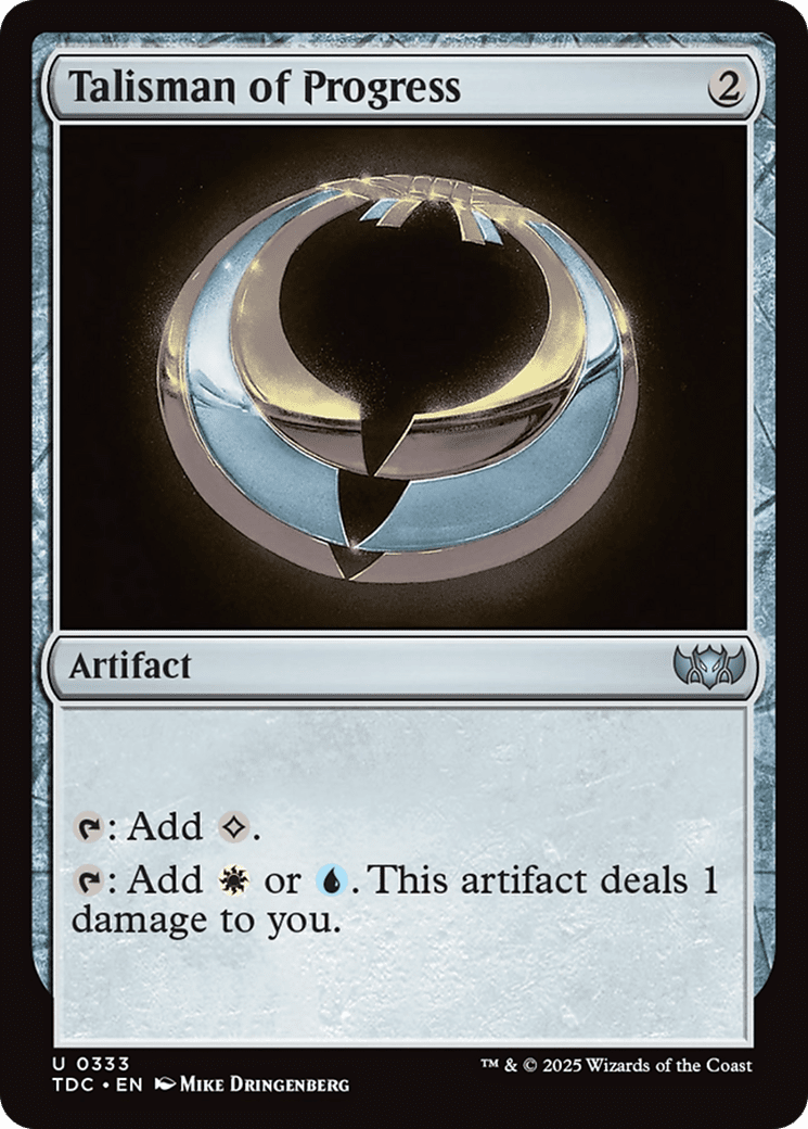 Talisman of Progress (333) [Commander: Tarkir: Dragonstorm]