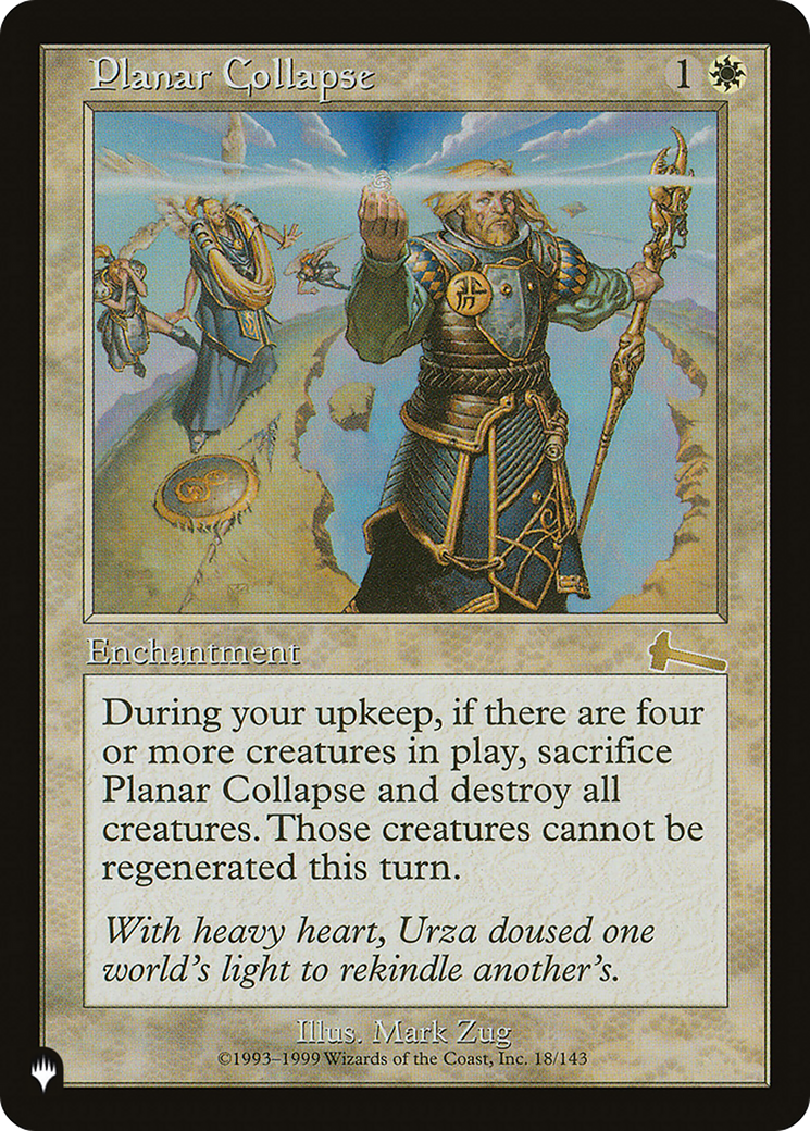 Planar Collapse |  (ULG-18) [The List]
