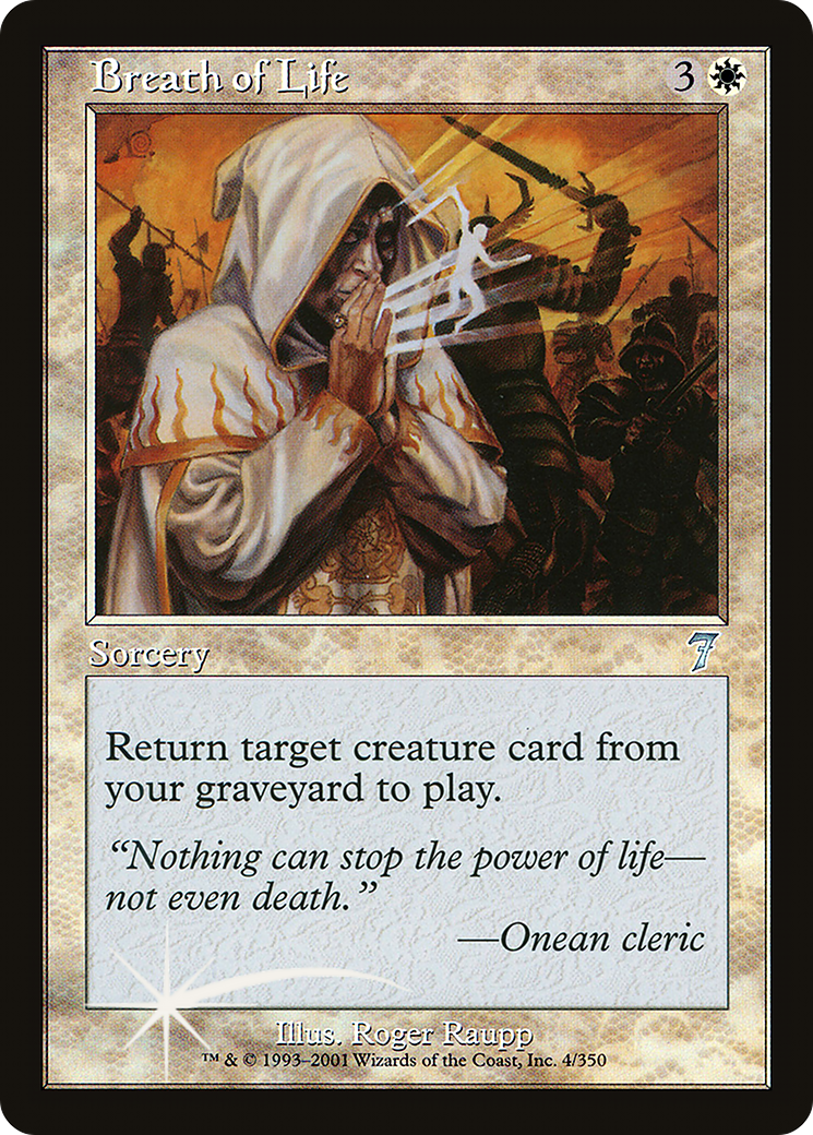 Breath of Life [Seventh Edition] Foil