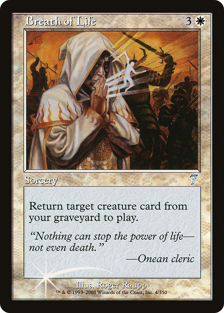 Breath of Life [Seventh Edition] Foil