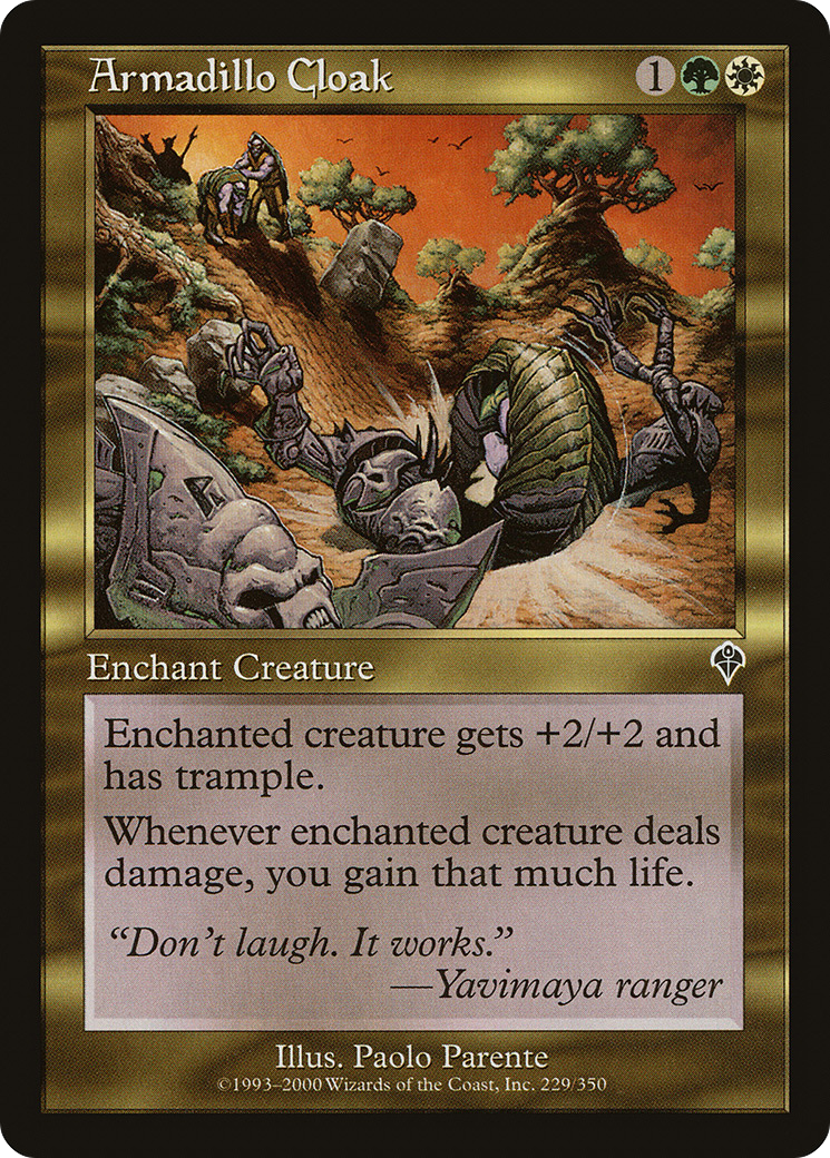 Armadillo Cloak [Invasion] Foil