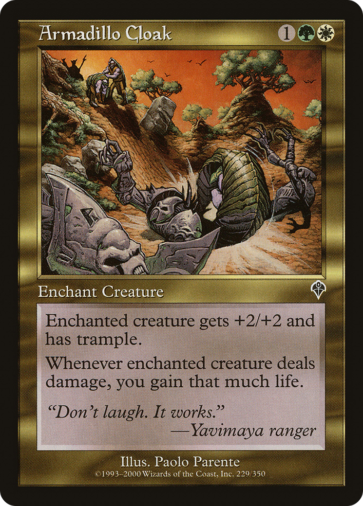 Armadillo Cloak [Invasion] Foil