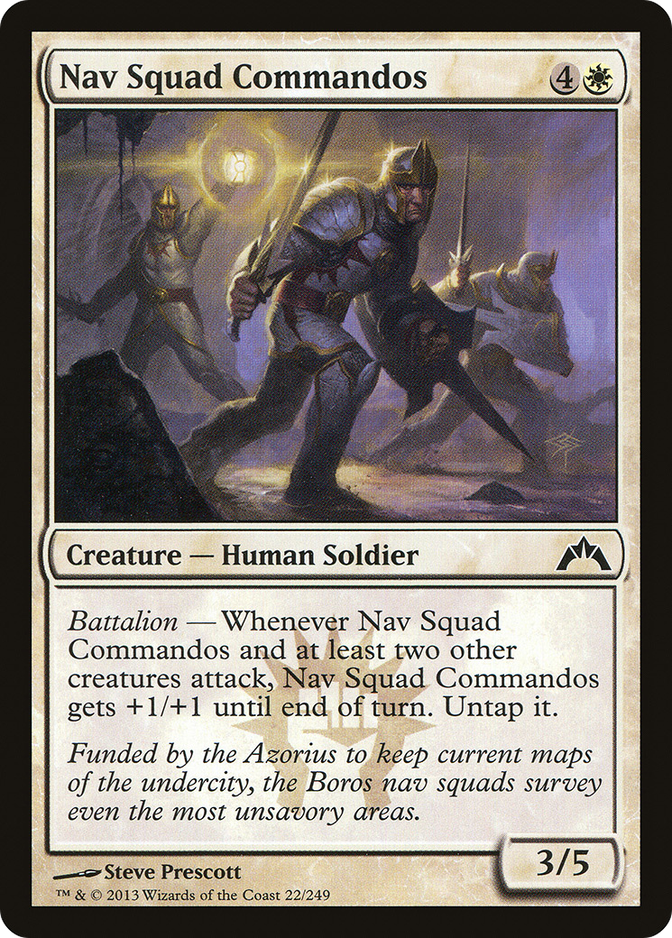 Nav Squad Commandos [Gatecrash] Foil