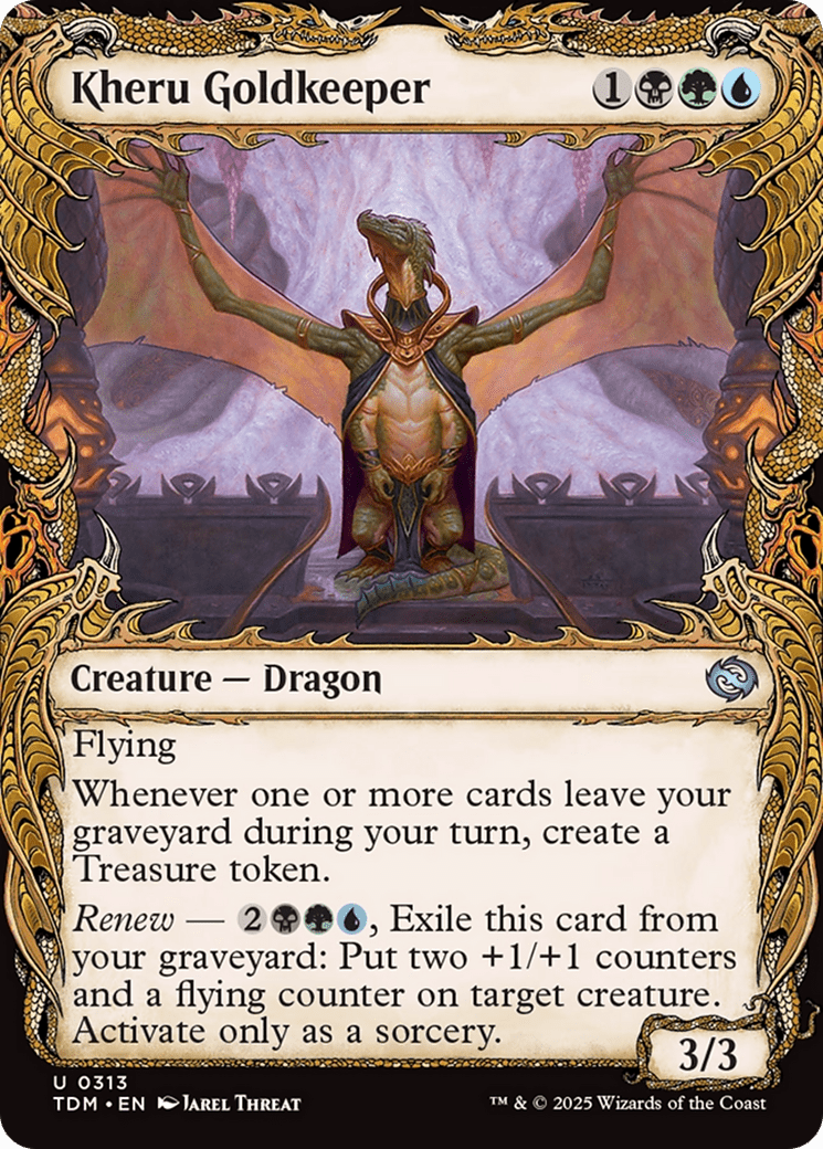 Kheru Goldkeeper (Showcase) (313) [Tarkir: Dragonstorm]
