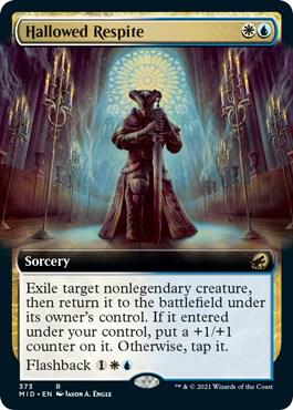 Hallowed Respite Extended Art 373/277 (Innistrad: Midnight Hunt) 