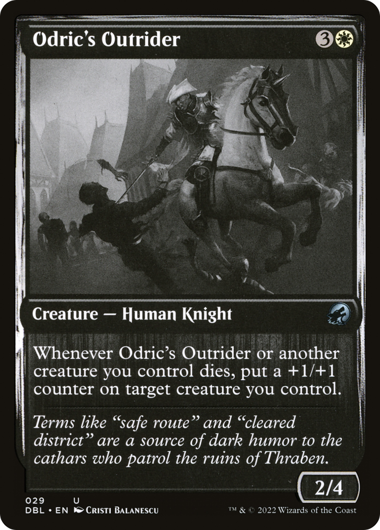 Odric's Outrider [Innistrad: Double Feature] Foil