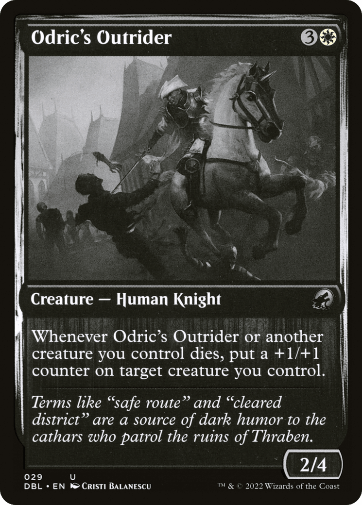 Odric's Outrider [Innistrad: Double Feature] Foil
