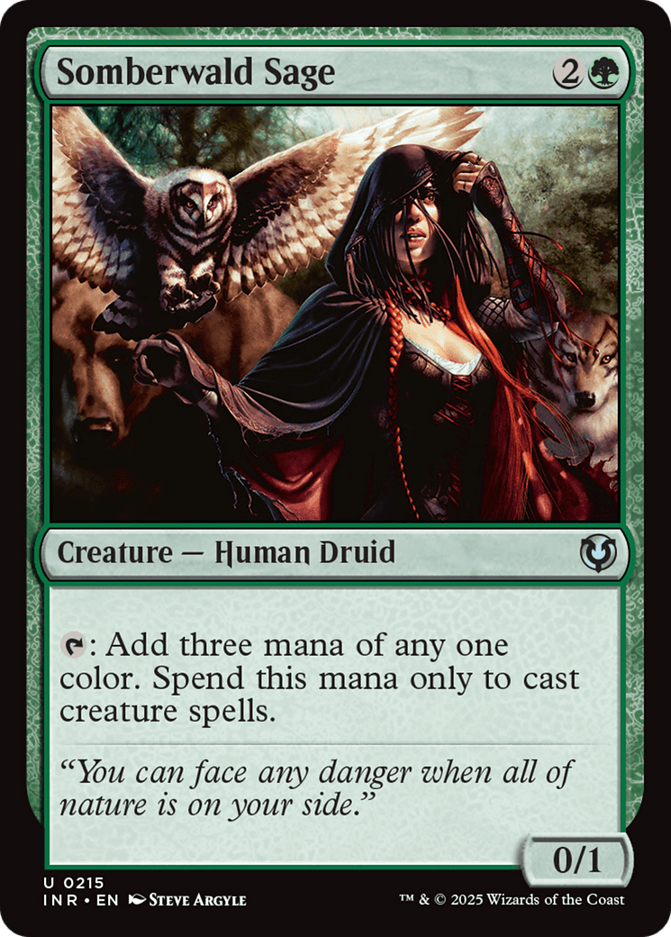 Somberwald Sage (-215) [Innistrad Remastered]  Foil