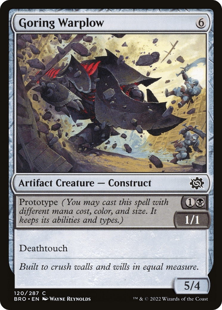 Goring Warplow [The Brothers' War] Foil